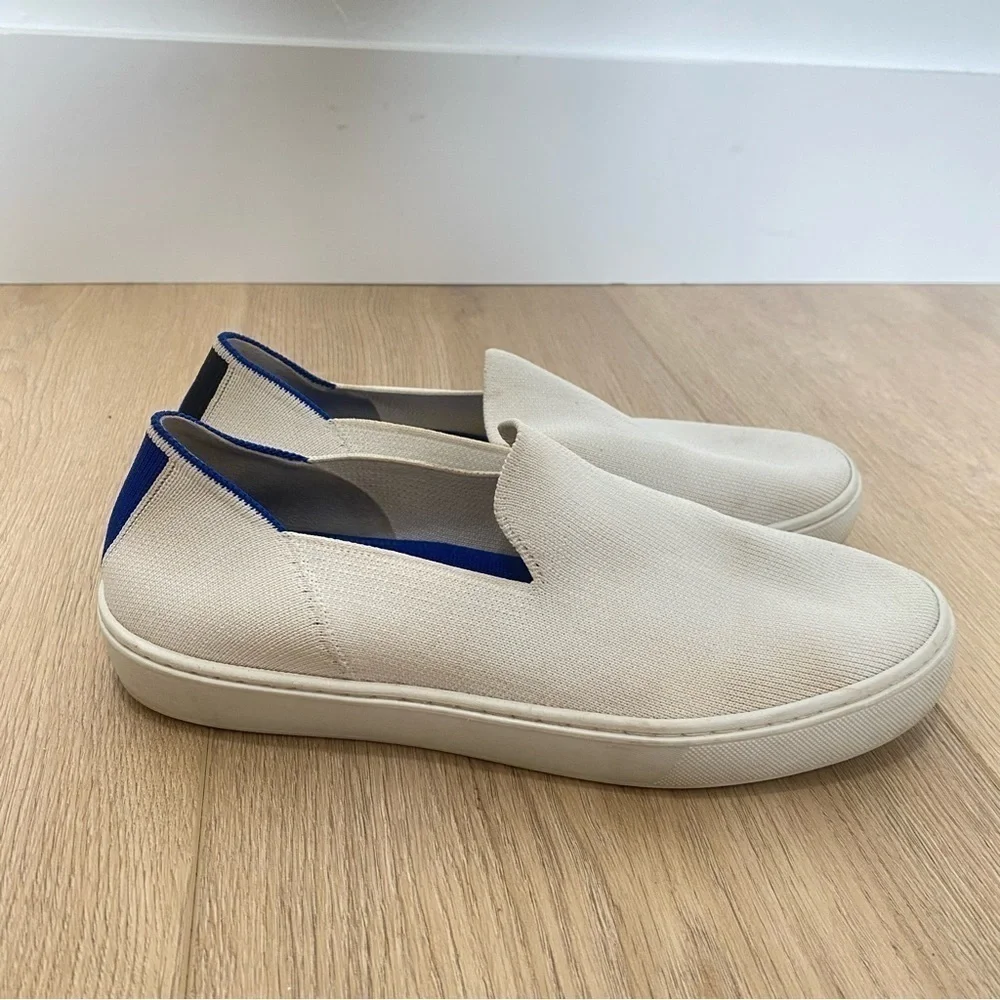 Rothy’s The Slip On Sneaker White Size 8.5